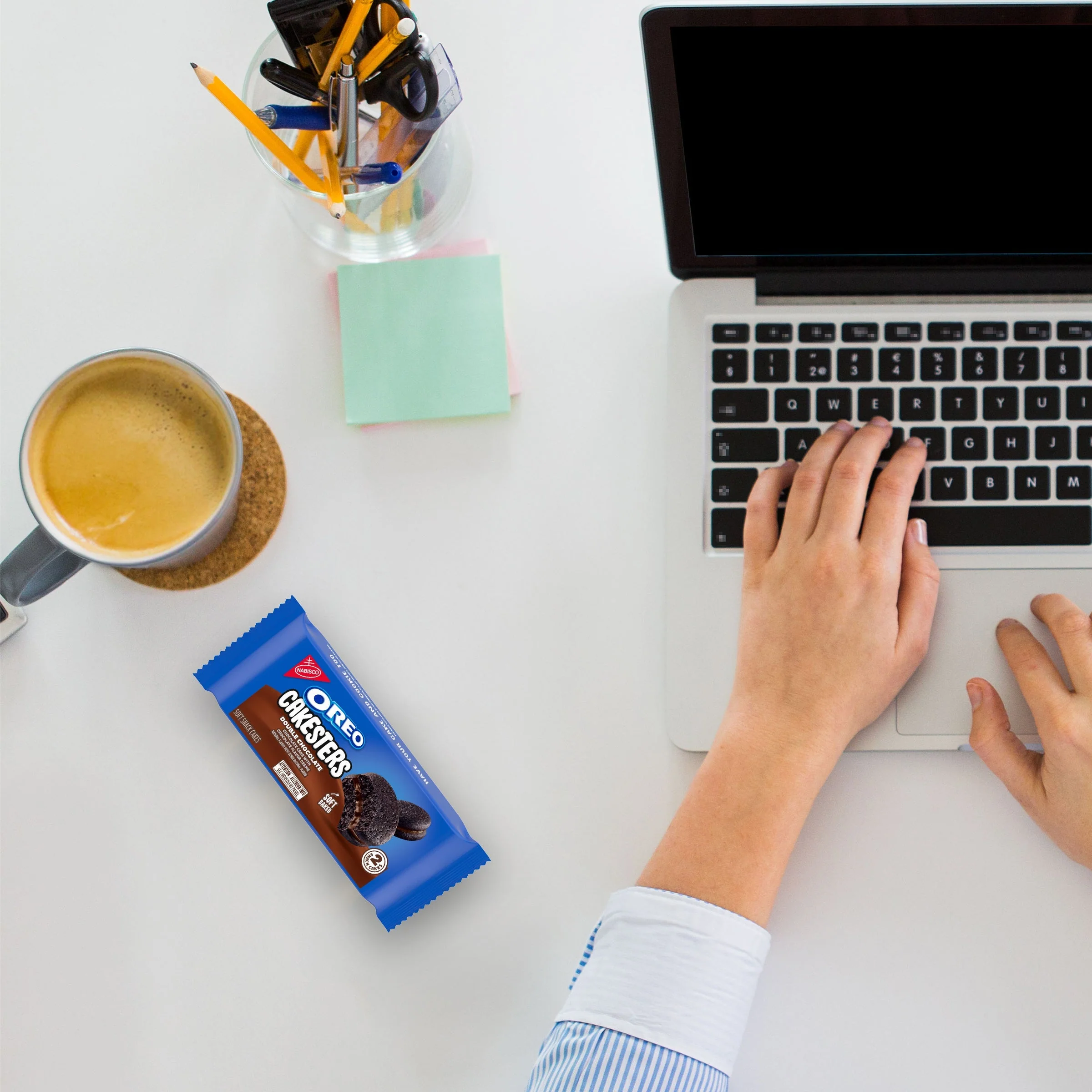 Cakesters Double Chocolate Soft Snack Cakes, Snack Packs, 2 Pack - Image 5