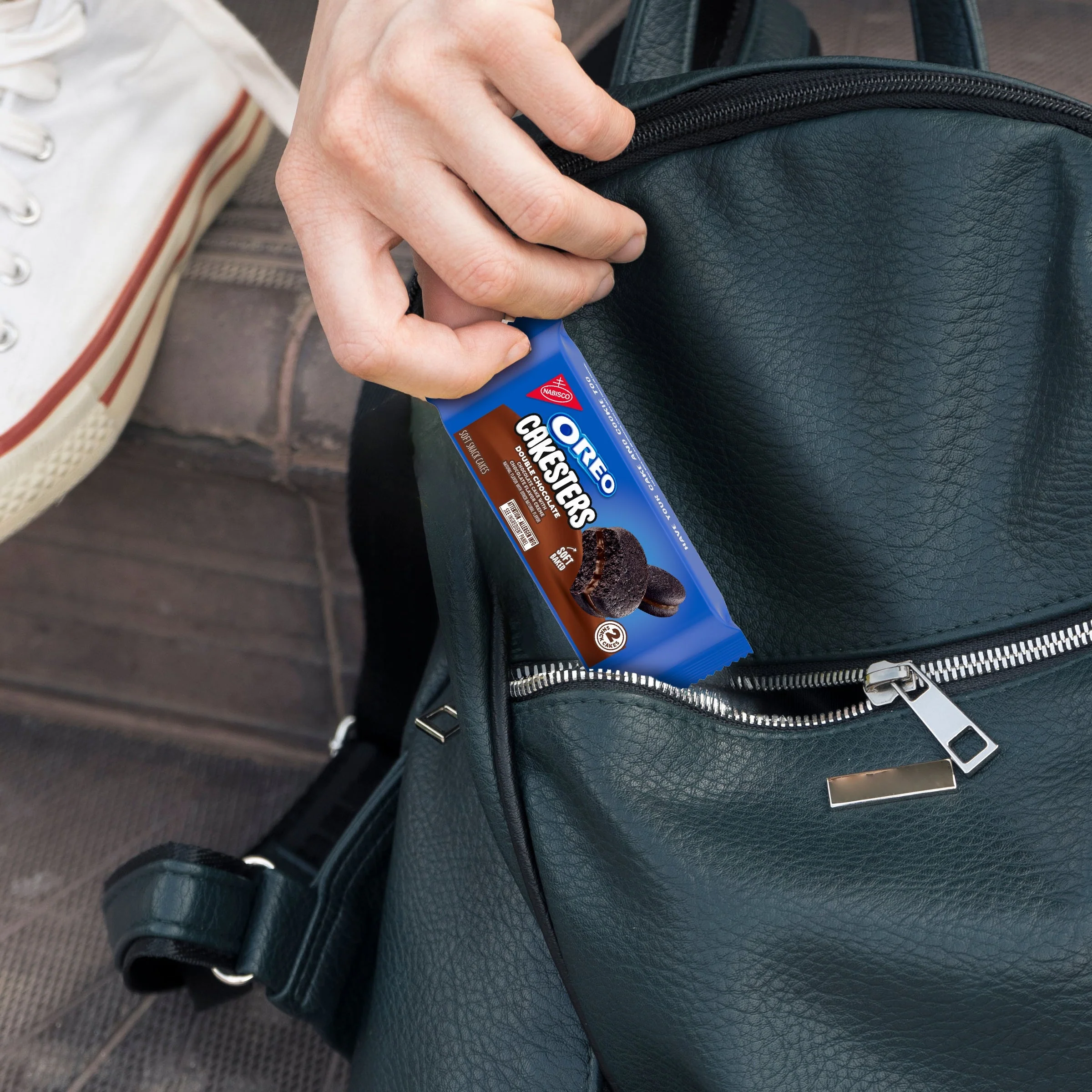 Cakesters Double Chocolate Soft Snack Cakes, Snack Packs, 2 Pack - Image 6