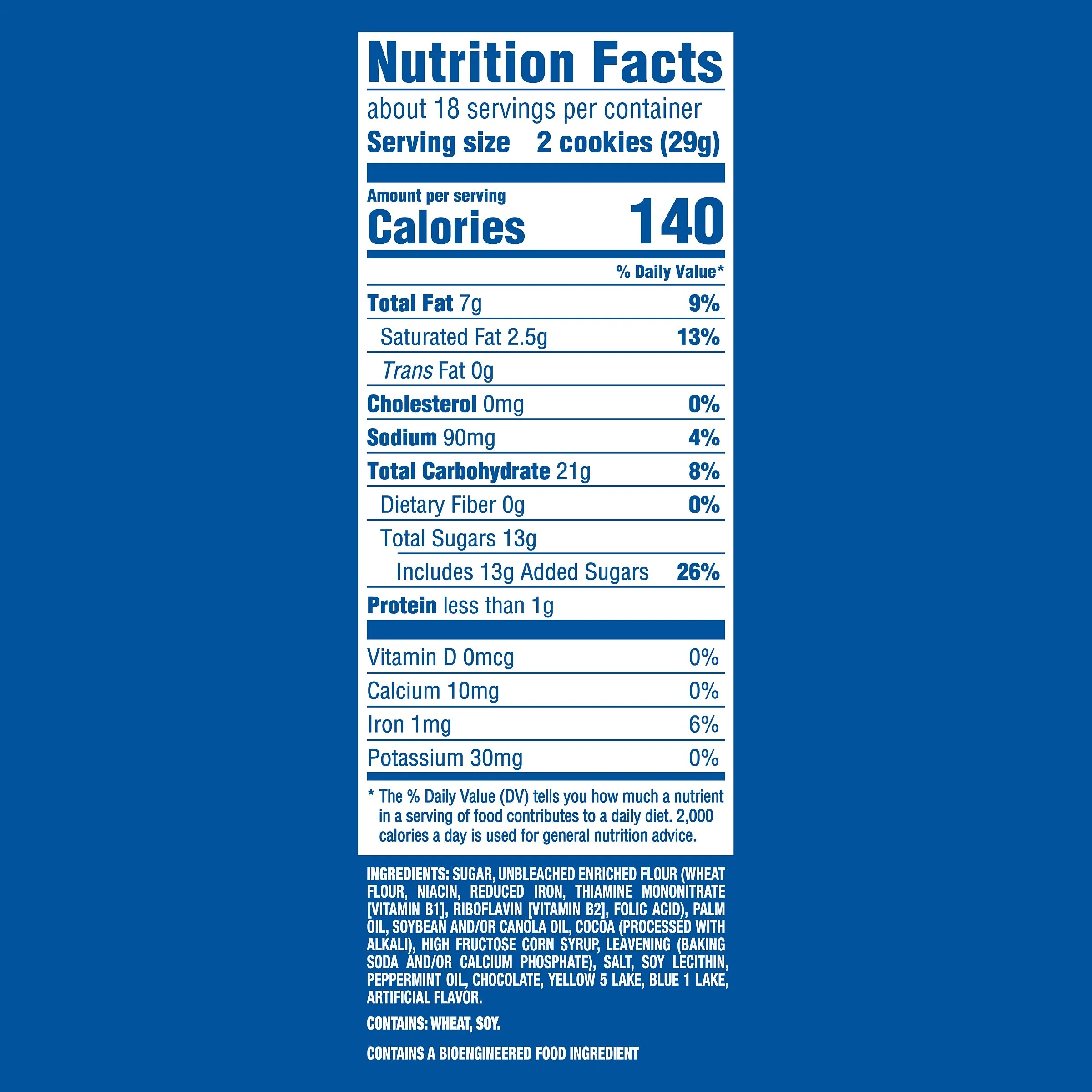 Mint Creme Chocolate Sandwich Cookies, Family Size - Image 3